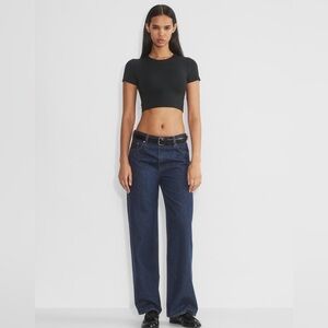 Babaton Contour Crew Cropped T-Shirt